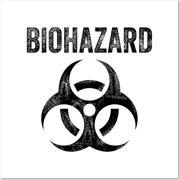 Biohazard Wall Art by Polyart